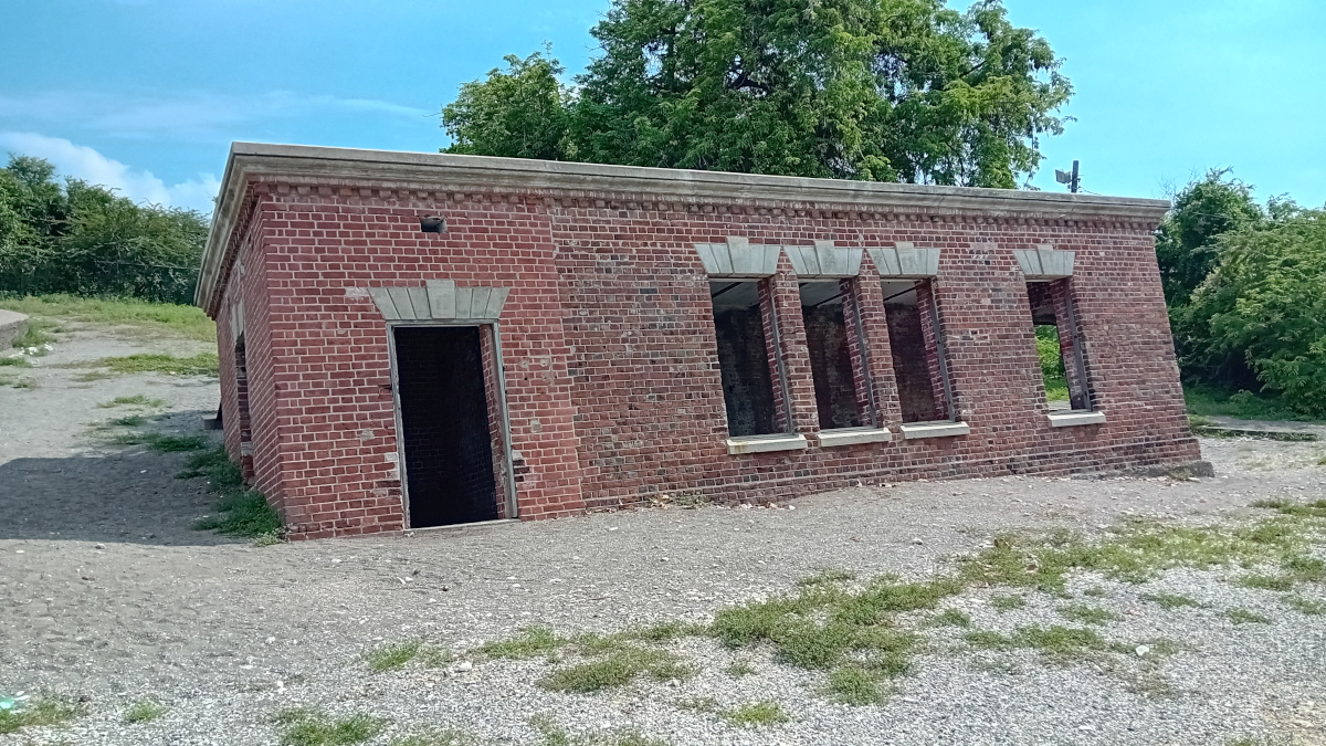 The Giddy House in Port Royal, Jamaica